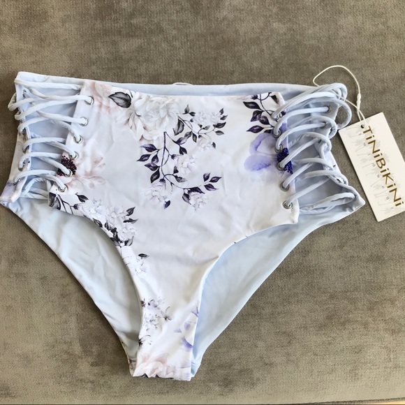 Floral/Pastel Reversible TiniBikini Swimsuit - Picture 8 of 16